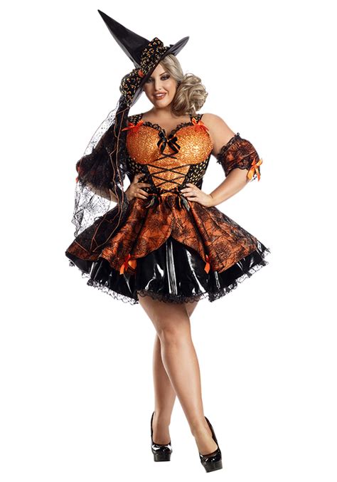 fat witch costume